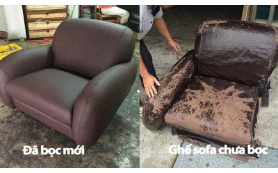 Bọc lại ghế sofa giá rẻ